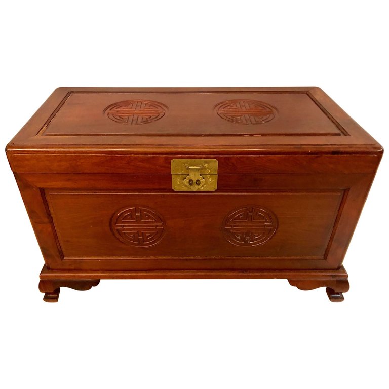 Custom Chinese Vintage Dowry / Blanket Chest