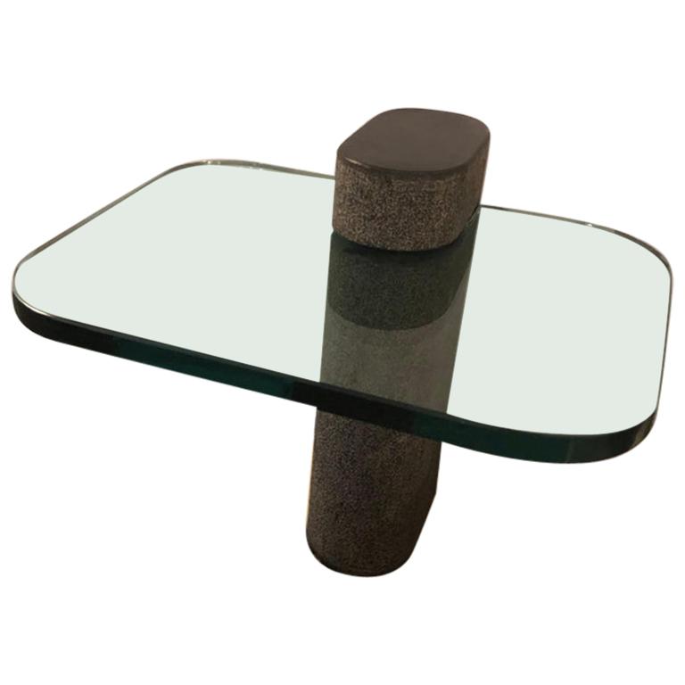 Karl Springer End or Side Table Purchased Directly from Springer