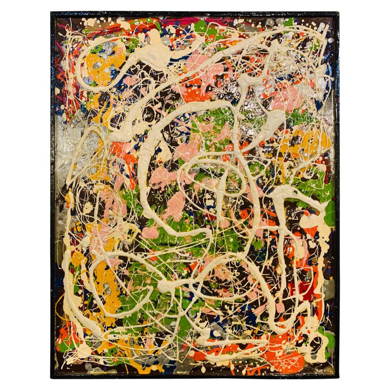 Harald Marinius Olson Abstract Composition - Acrylic on Canvas