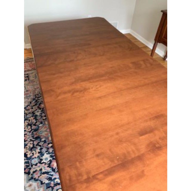 1990s Traditional Nichols and Stone Antique Dining Table