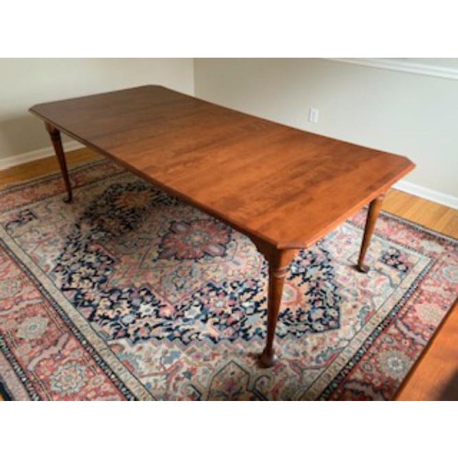 1990s Traditional Nichols and Stone Antique Dining Table