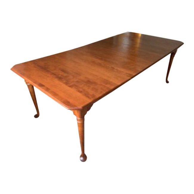 1990s Traditional Nichols and Stone Antique Dining Table
