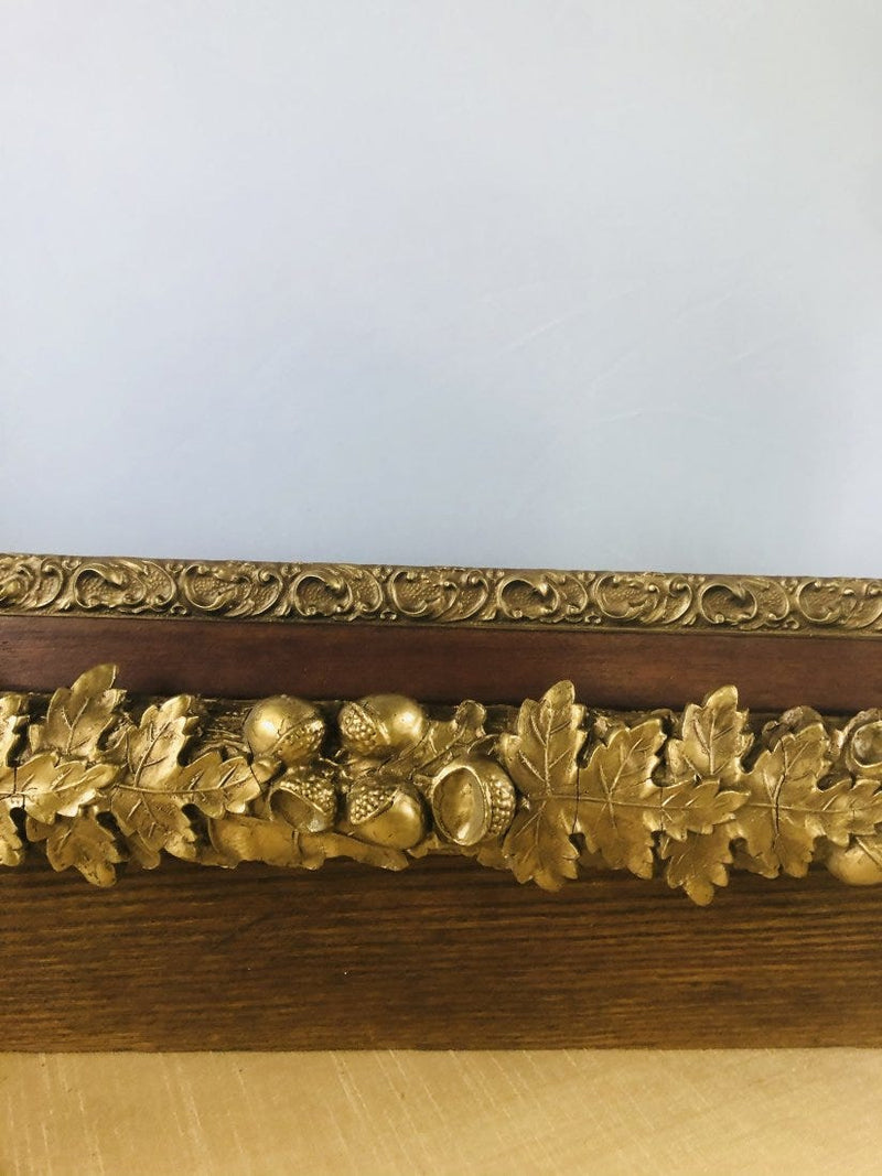 1980s Oak Gilt Frame
