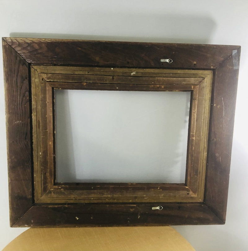 1980s Oak Gilt Frame