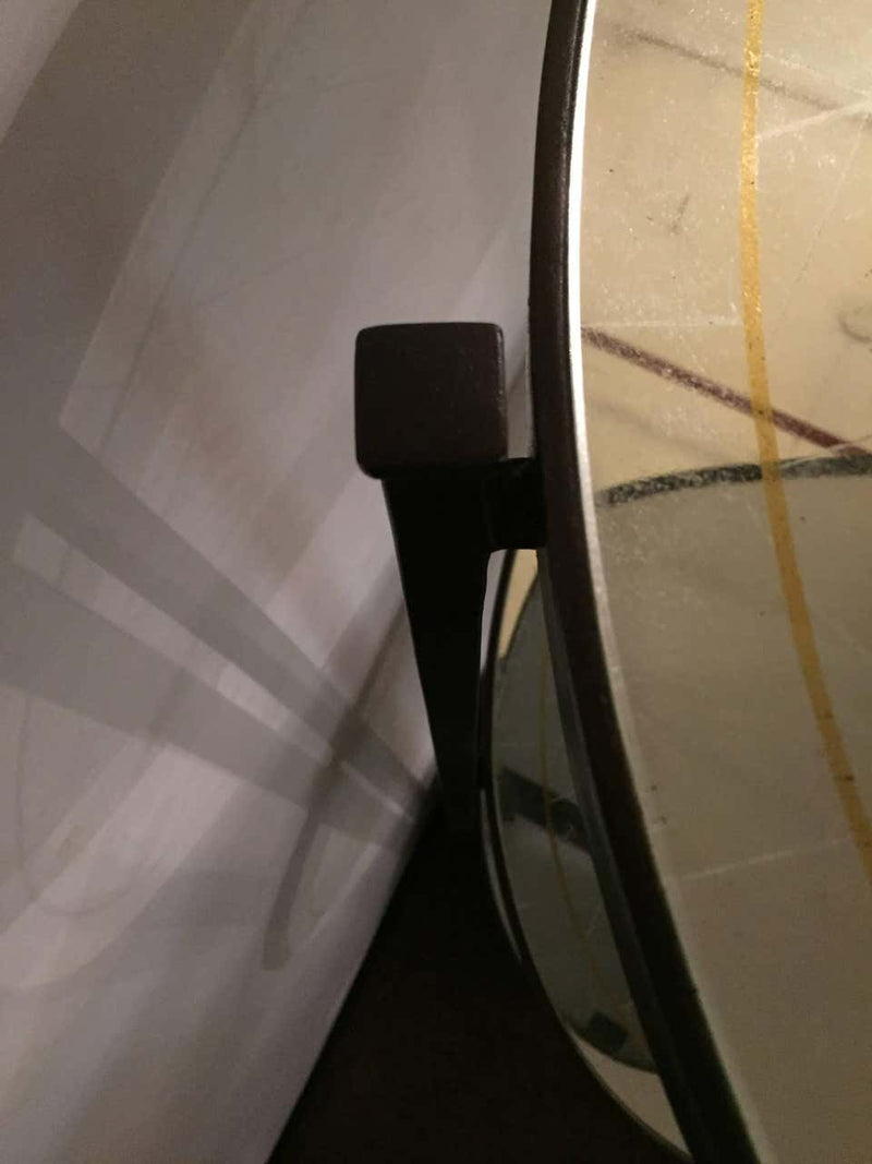 Jonathan Charles Three-Tier Eqlomise Side Table Standing Bar