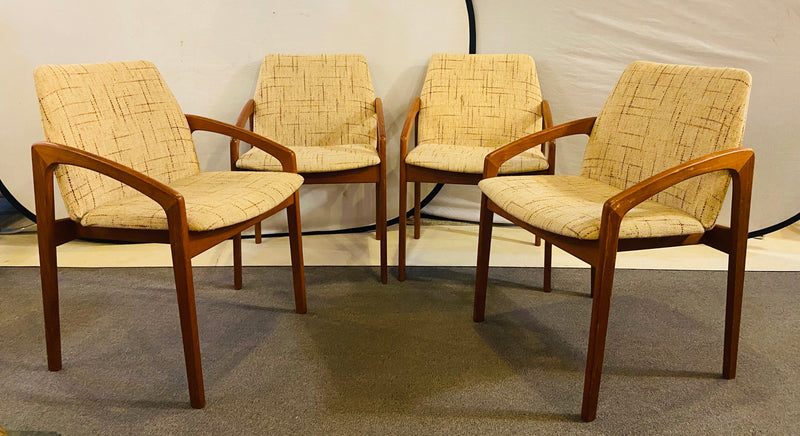 Kai Kristiansen Dining/Side Chairs, Set of Four