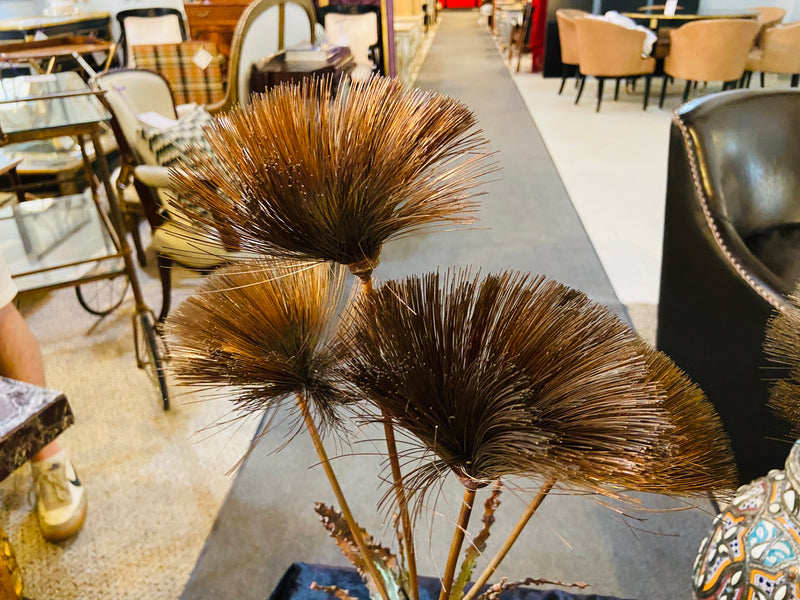 Pair John Steck 1960's Tabletop Sculptures from Steck's Desert Flower Collection