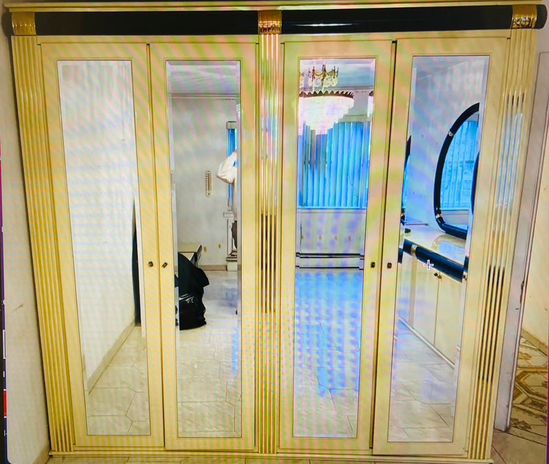 Large Art Deco Wardrobe