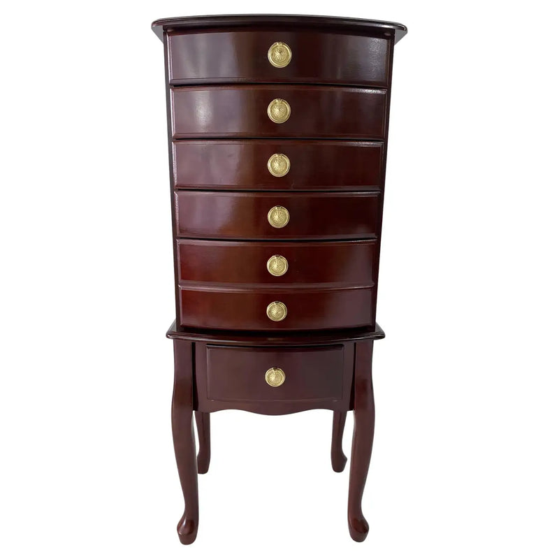 Mahagony Flatware Chest End Table by Thomas Pacconi