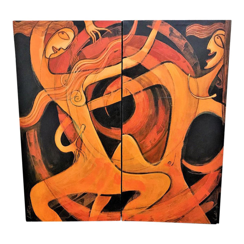 Rhythm of Life by Lalit Ranjan Maity - a Pair