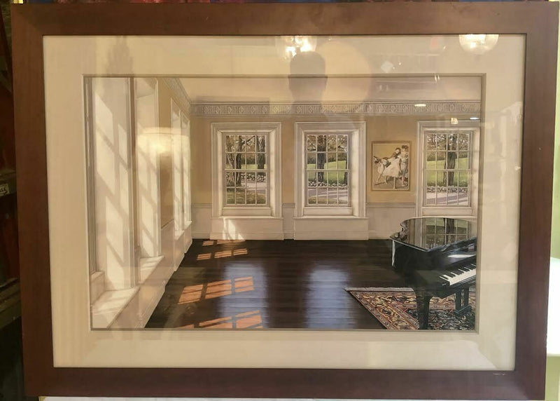 Music Room III Framed Under Glass