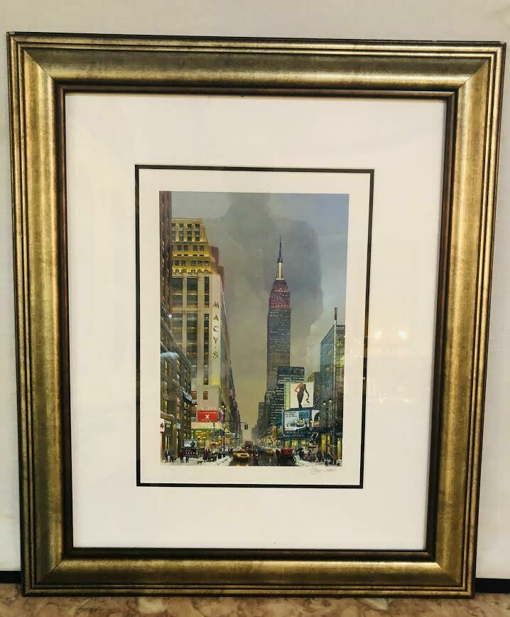 Alexander Chen Empire State Building Print Signed and Numbered