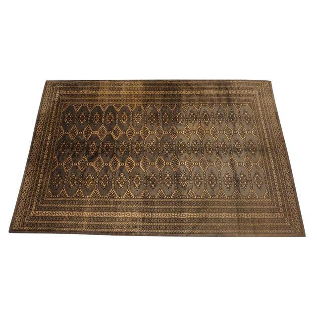 VINTAGE MID-CENTURY PERSIAN SIMPLISTIC WOOL RUG