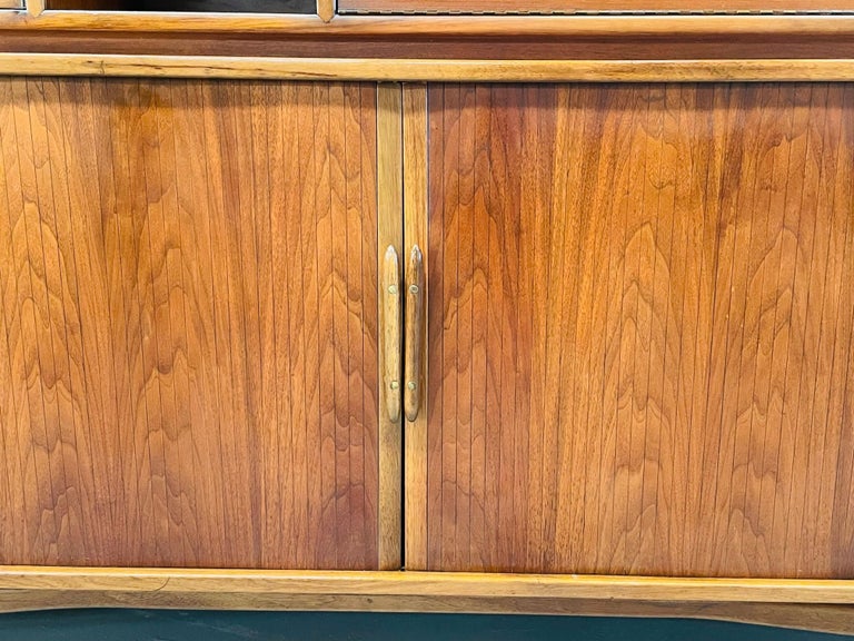 Mid Century Modern Danish Teak Credenza, Sideboard, Bar or Cocktail Cabinet