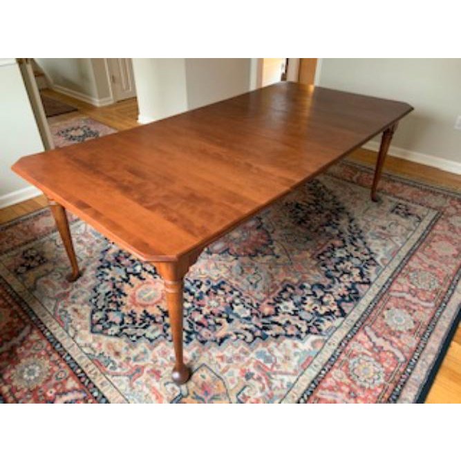 1990s Traditional Nichols and Stone Antique Dining Table
