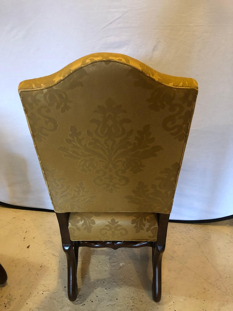 Set of Eight Georgian Style Dining Chairs