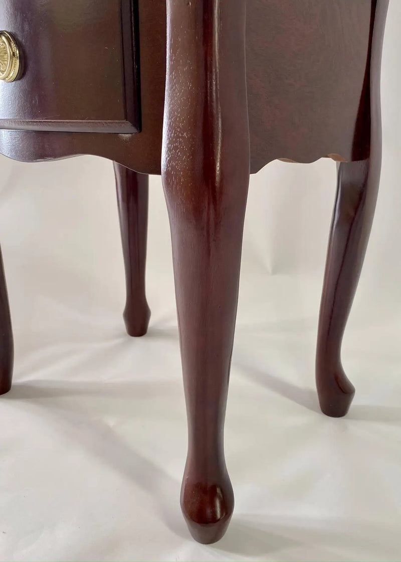Mahagony Flatware Chest End Table by Thomas Pacconi