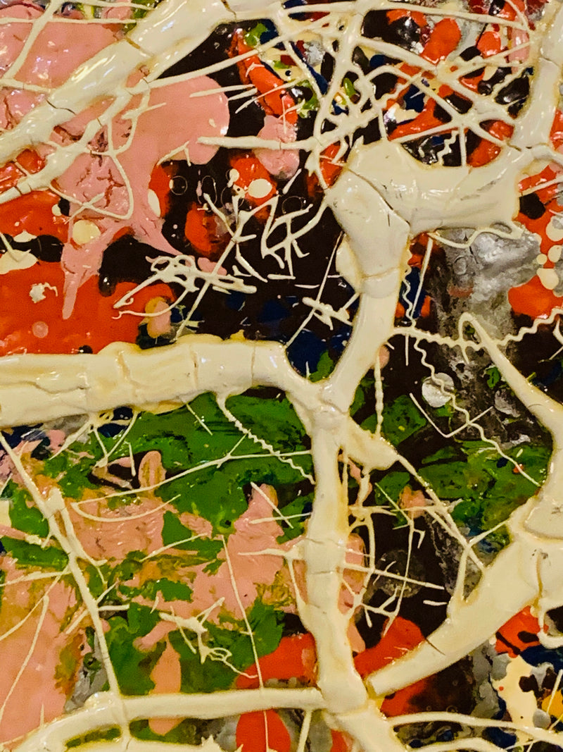 Harald Marinius Olson Abstract Composition - Acrylic on Canvas