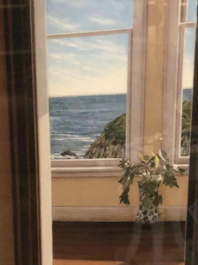 Edward Gordon "Late Afternoon" Framed Print in a Mahogany Frame